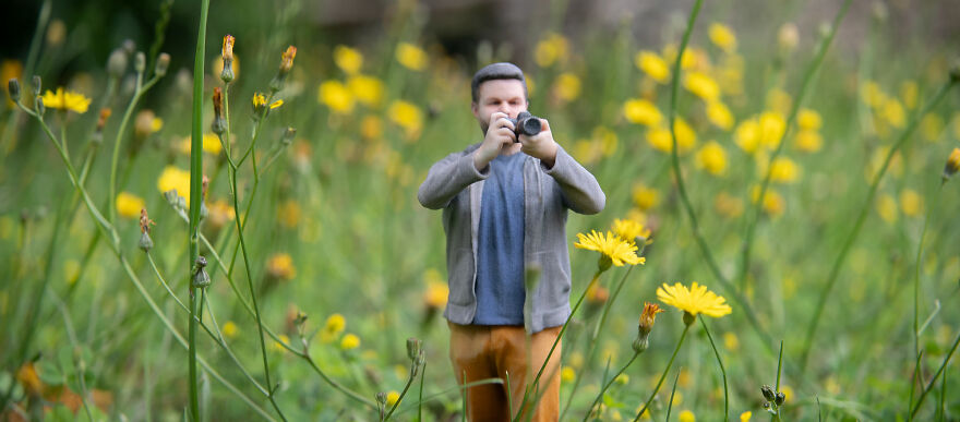 I Turned Myself Into A 3D-Printed Miniature So I Could Capture Miniature Worlds