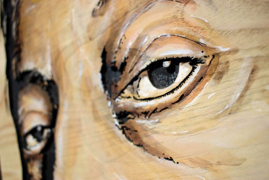 My Handmade Wood Engraved Portraits (34 Pics)