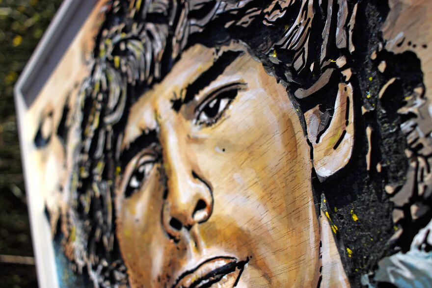 My Handmade Wood Engraved Portraits (34 Pics)