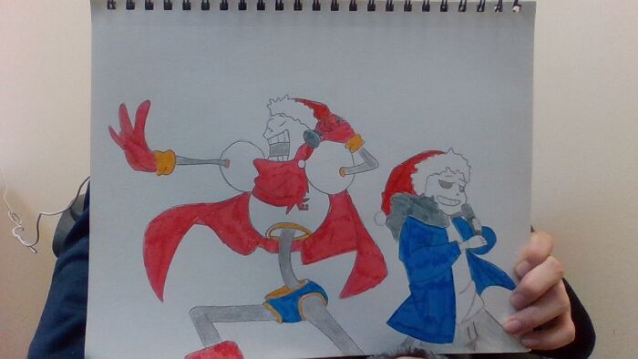 Not Exactly Anime But Here Is Sans And Papyrus :)