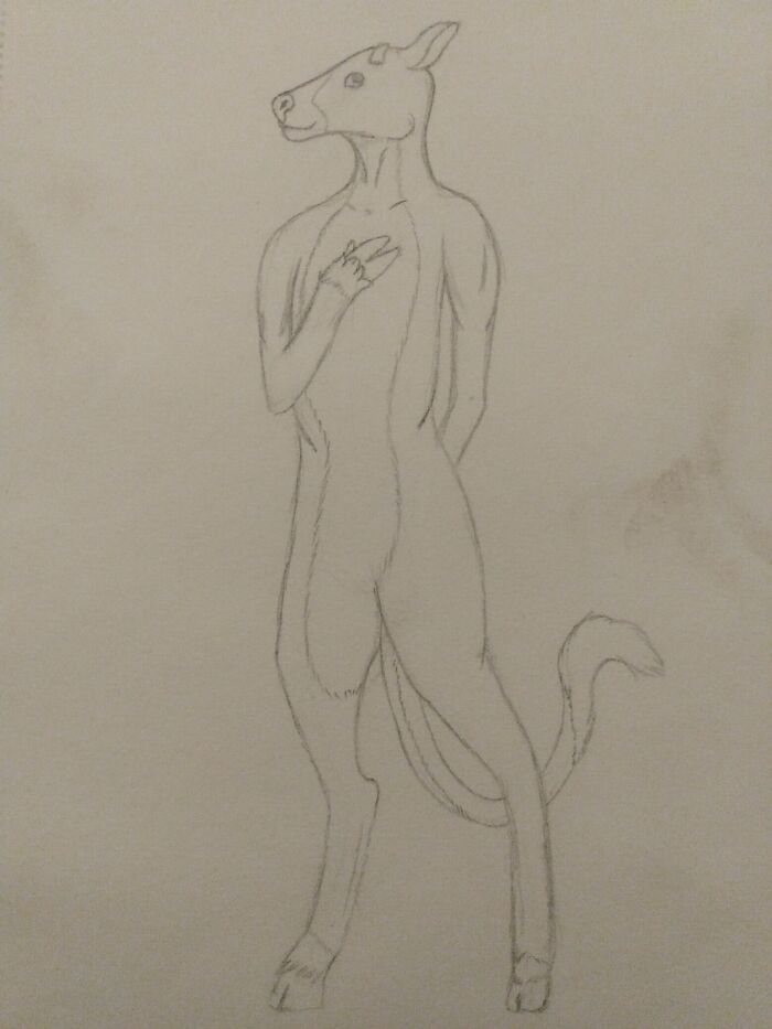I Didn't See Any Anthro Cows Here, So I Made One Myself!