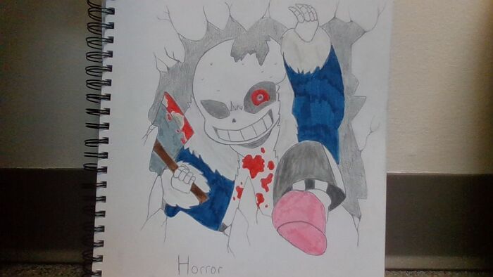 Horror Sans, I Love This Dude Soo Much