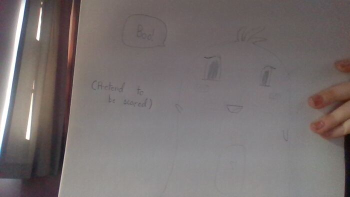 This Is Sally, She Is Still Learning How To Be Scary