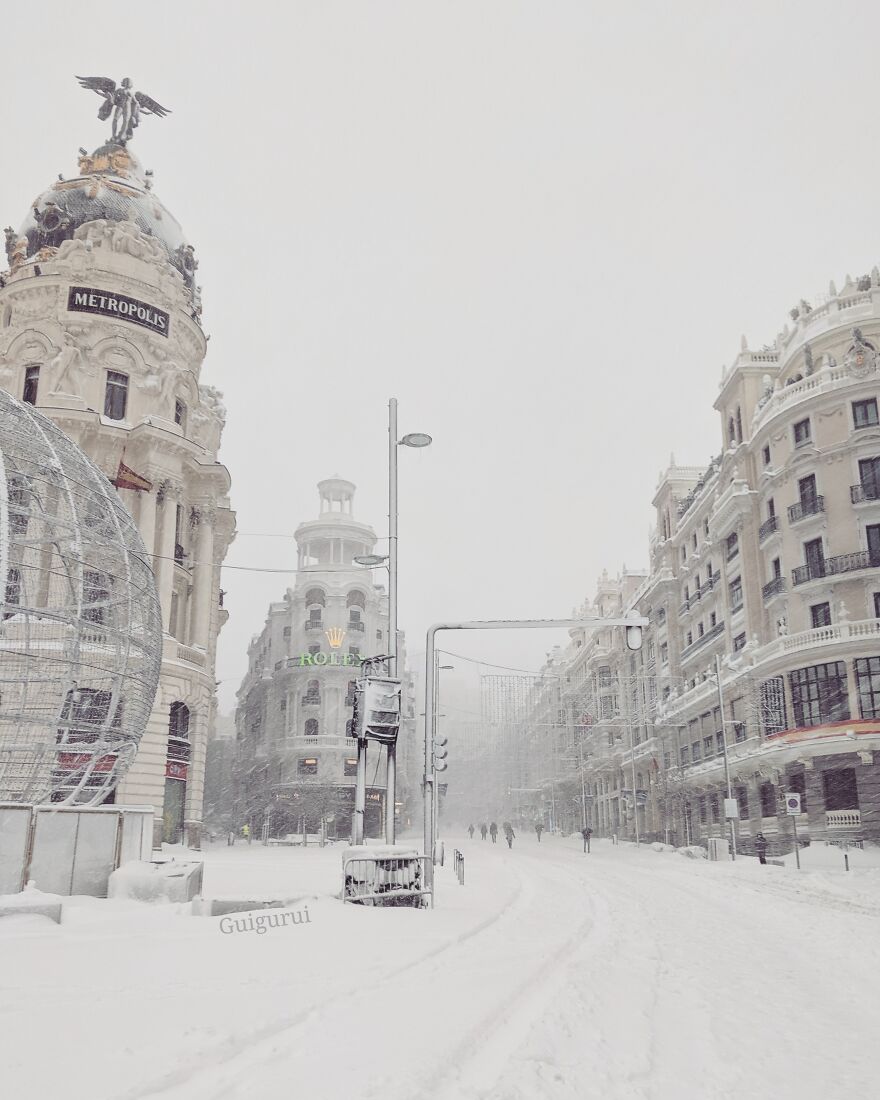 Gran Via And Alcalá Street