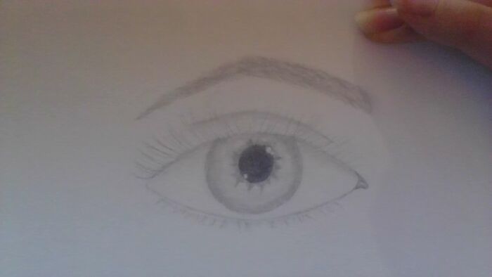 Well It's The Best Eye I've Drawn And Even Though It's Not Nearly As Good As The Other Post I Wanted To Show It.