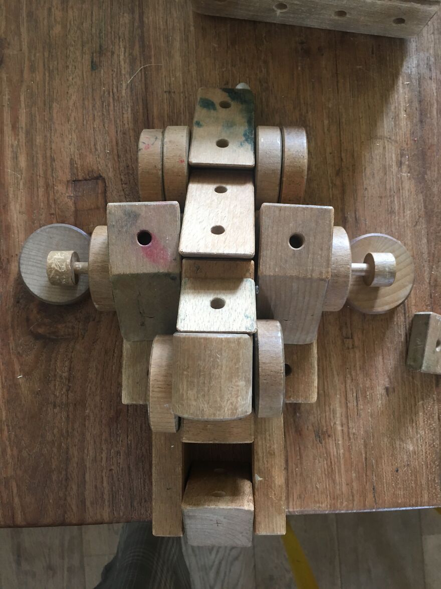 I Made Masks And Faces From Reclaimed Materials