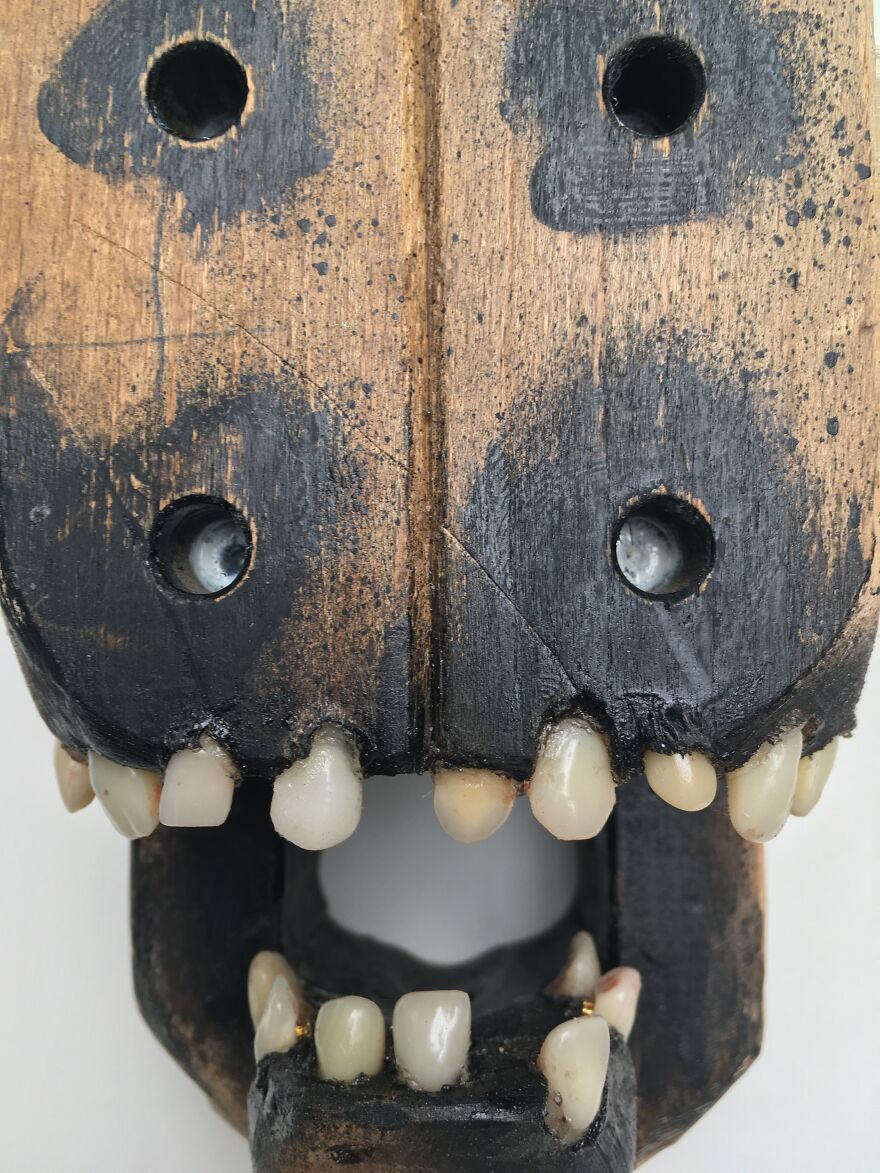 I Made Masks And Faces From Reclaimed Materials I Made Masks And Faces From Reclaimed Materials