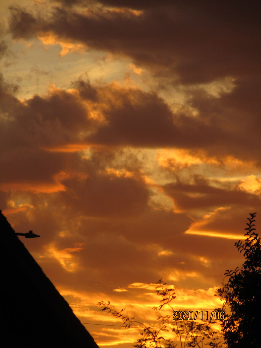 Golden Skies At Noon