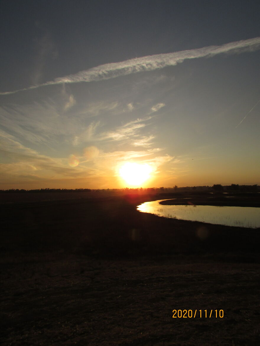 Sure Glad I Came On The Bird Watching Trip, That Sunset Is Amazig!