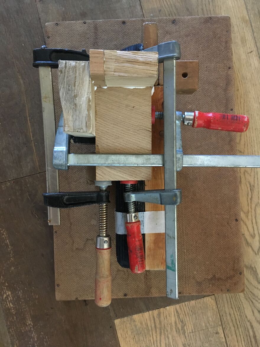 I Made Masks And Faces From Reclaimed Materials