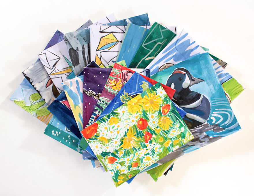 I Am Mailing Art To Strangers Around The Globe For Free I Am Mailing Art To Strangers Around The Globe For Free