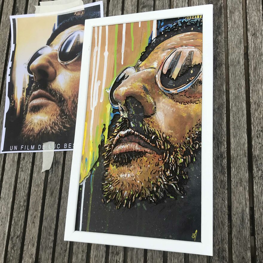 My Handmade Wood Engraved Portraits (34 Pics)