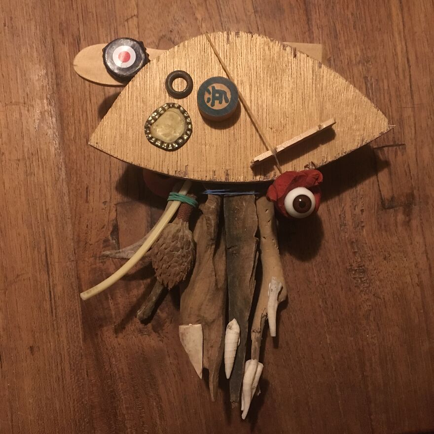 I Made Masks And Faces From Reclaimed Materials I Made Masks And Faces From Reclaimed Materials