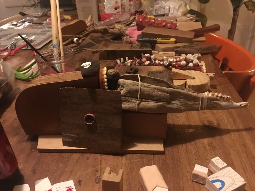 I Made Masks And Faces From Reclaimed Materials I Made Masks And Faces From Reclaimed Materials