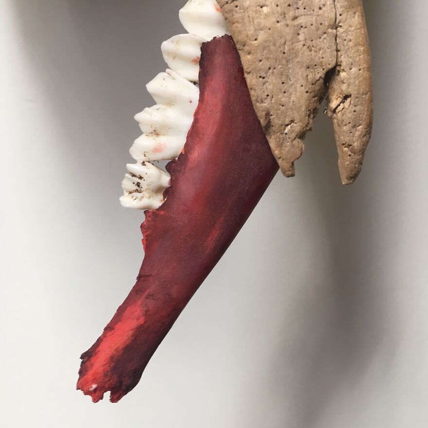 I Made Masks And Faces From Reclaimed Materials