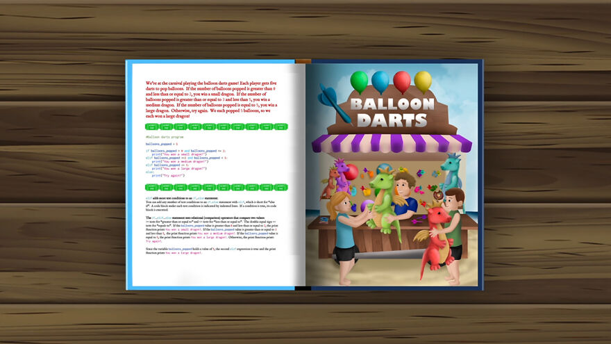 I'm Creating A Picture Book That Tells A Story With Python Code