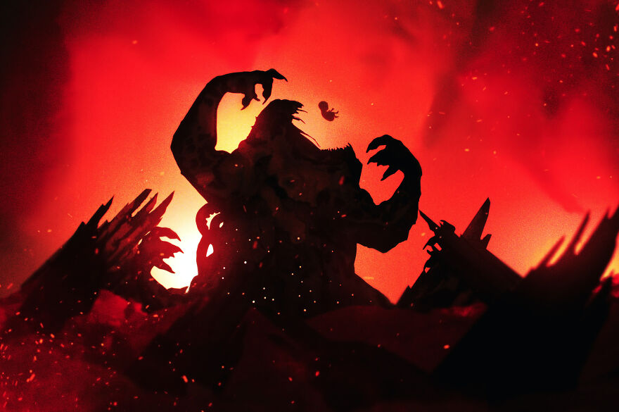 I've Been G(r)eeking Out Lately On Greek Mythology, So I Created These Stories In My Paper Theatre