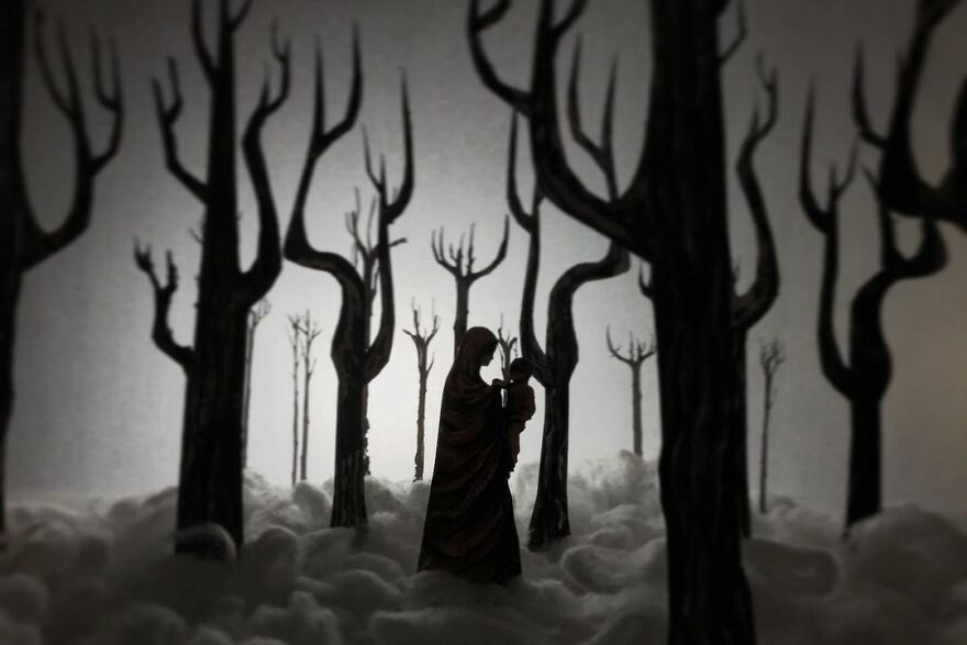 I've Been G(r)eeking Out Lately On Greek Mythology, So I Created These Stories In My Paper Theatre