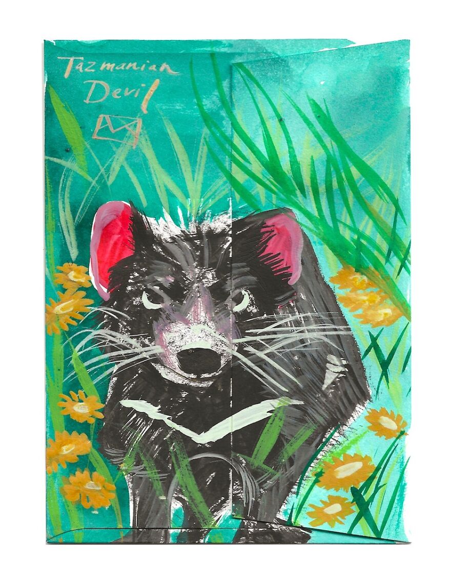 I Am Mailing Art To Strangers Around The Globe For Free