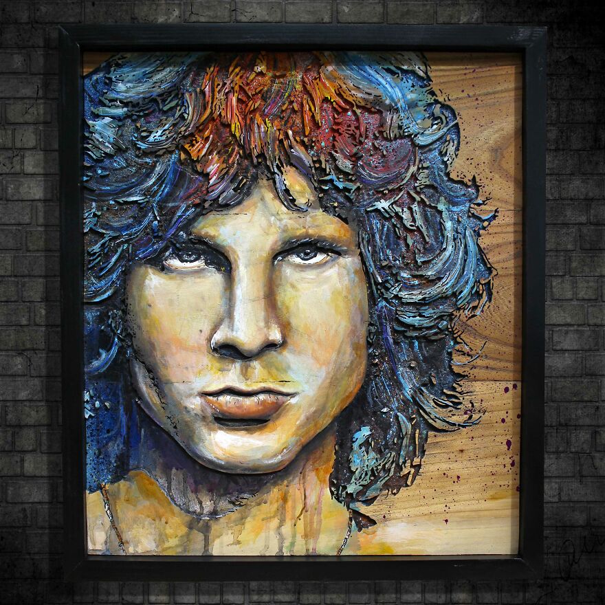 My Handmade Wood Engraved Portraits (34 Pics)