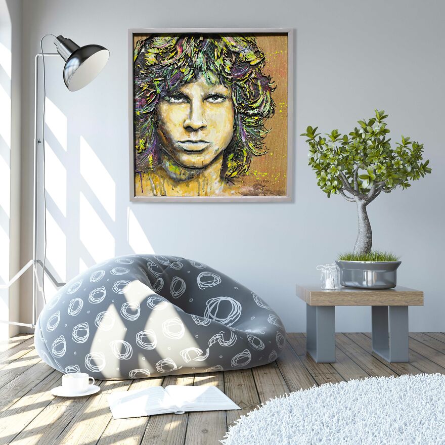 My Handmade Wood Engraved Portraits (34 Pics)