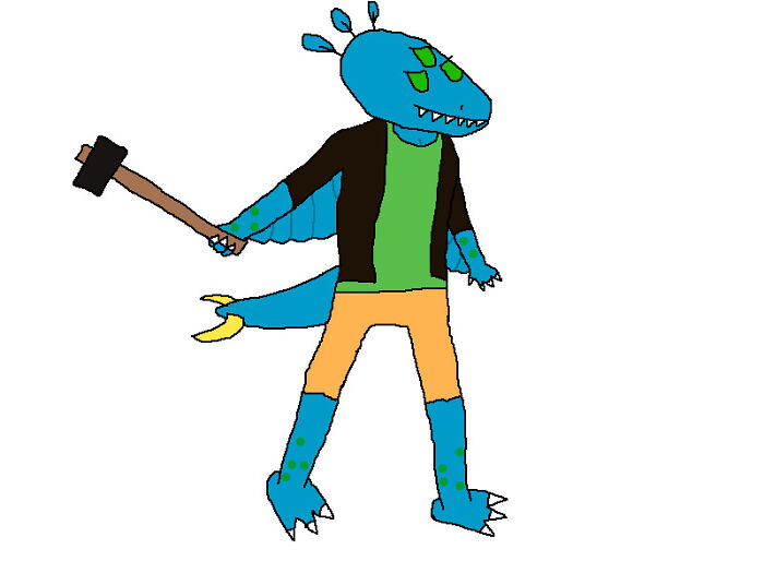 Just One Of Several Alien Characters I Have Lying Around. Her Name's Siimla Praie. (Sledgehammer Not Necessary)