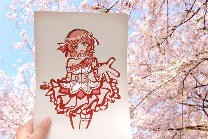 Japanese Artist Colors His Drawings With Real Landscapes