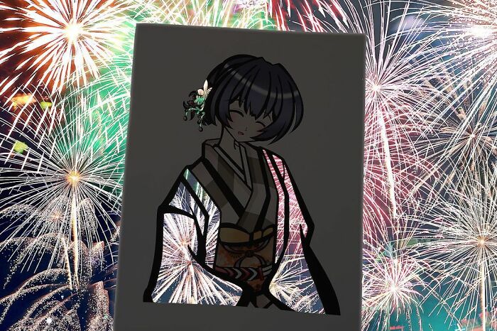 Japanese Artist Colors His Drawings With Real Landscapes