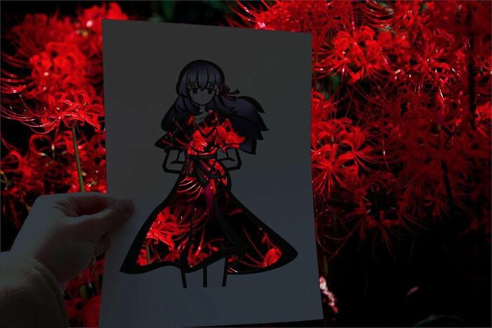 Japanese Artist Colors His Drawings With Real Landscapes