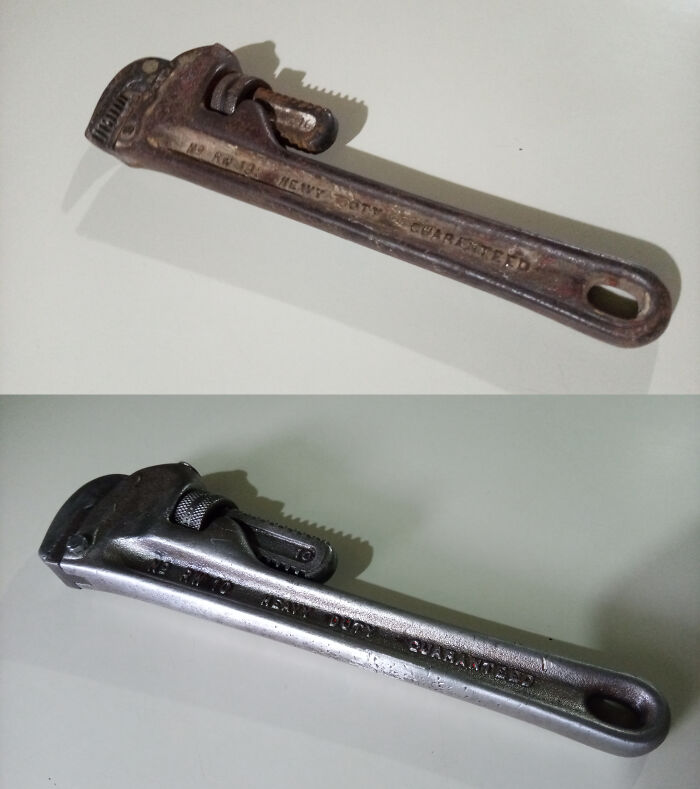 Not Much, But The First Tool I Restored During This World Event. Still Needs Has Some Working.