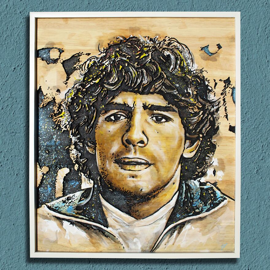 My Handmade Wood Engraved Portraits (34 Pics)