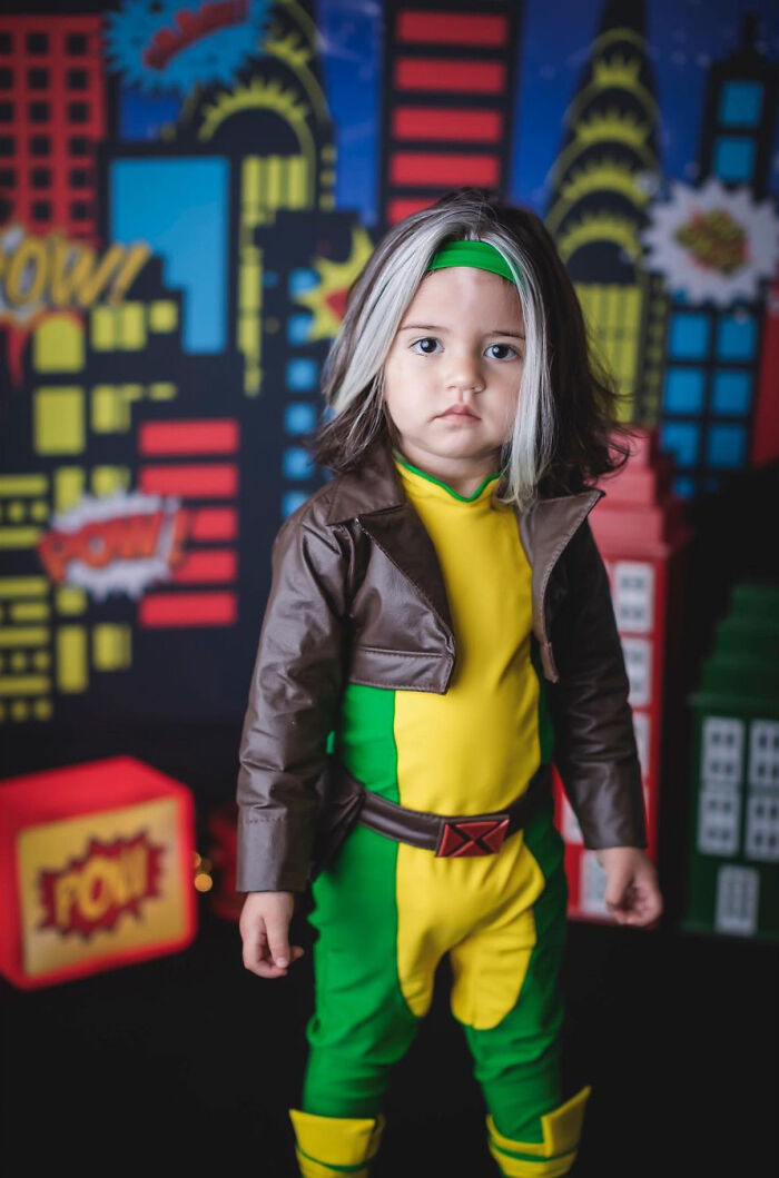 Mother Encourages Her Two-year-old Who Was Born With A White Streak In Her Hair To Embrace Her Uniqueness