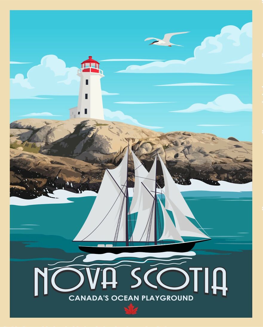Nova Scotia .. On The Footsteps Of The Atlantic