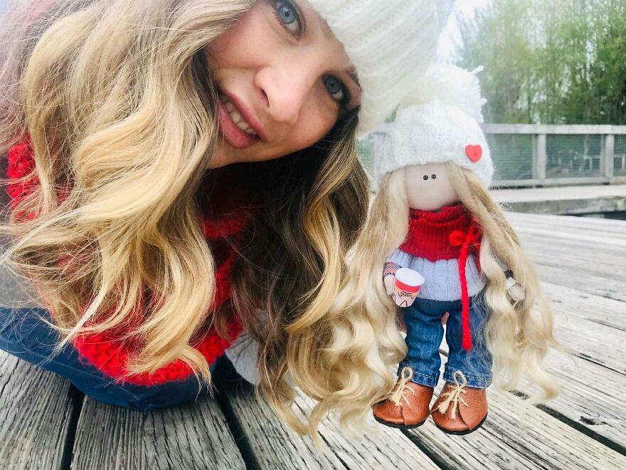 I Create Portrait Dolls From Fabric (7 Pics)