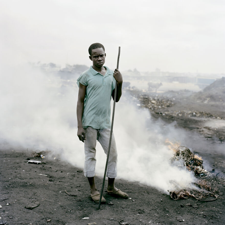 Al Hasan Abukari, Agbogbloshie Market, Accra, Ghana, 2009, "Permanent Error"