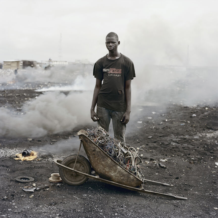 Al Hasan, Agbogbloshie Market, Accra, Ghana, 2009, "Permanent Error"