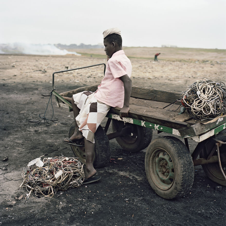 Amama Suleiman, Agbogbloshie Market, Ghana, 2009,"Permanent Error"