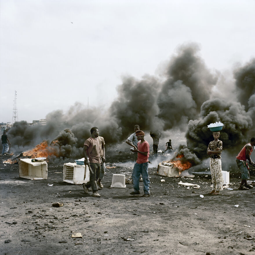 Agbogbloshie Market, Accra, Ghana, 2010, "Permanent Error"