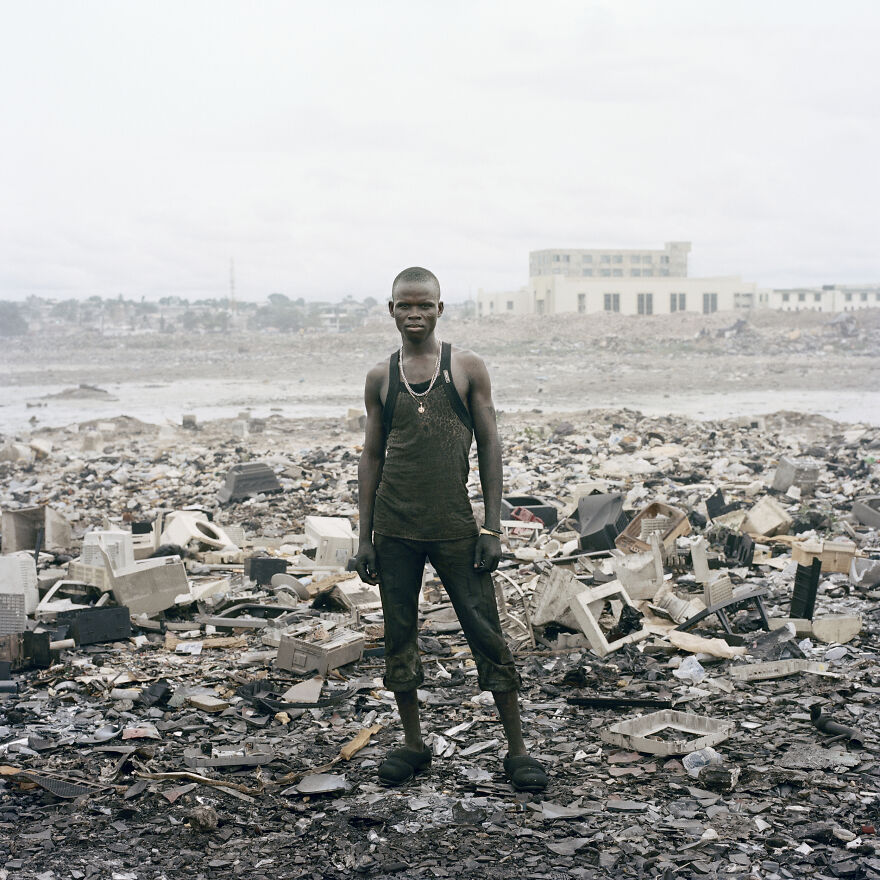 Agbogbloshie Market, Zakaria Salifu, Accra, Ghana, 2010, "Permanent Error"