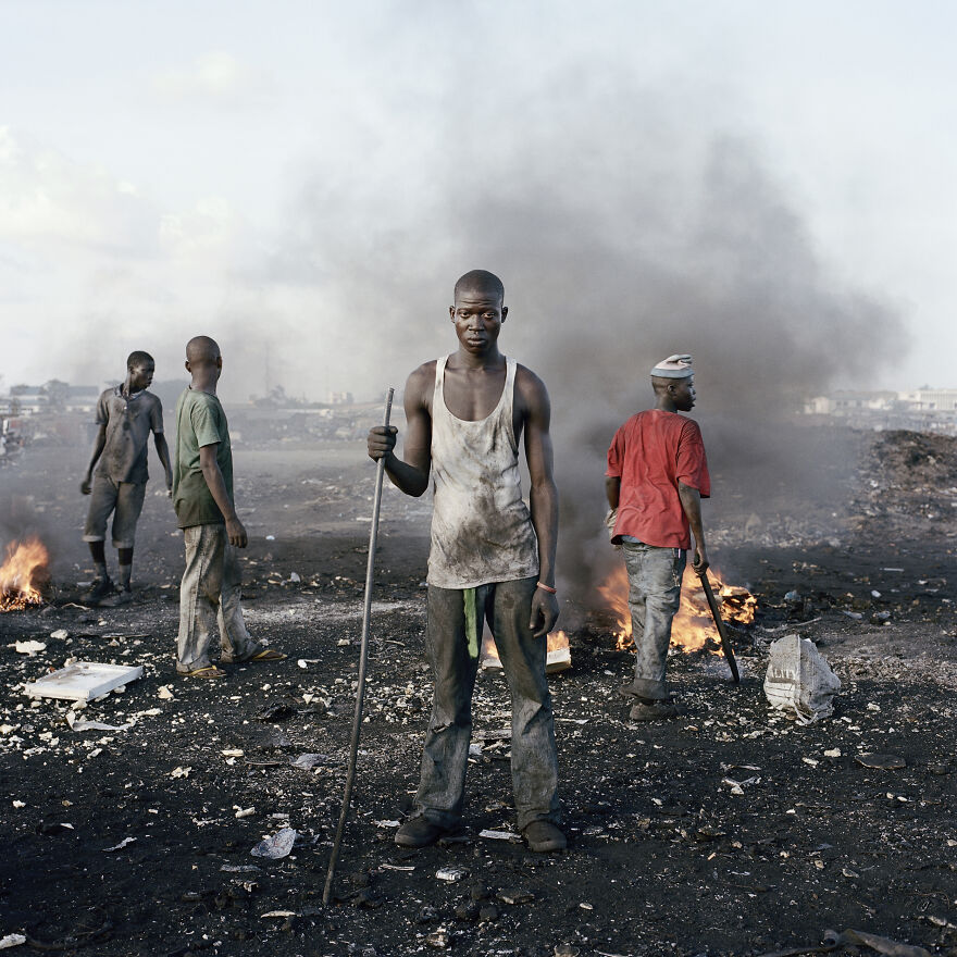 David Akore, Agbogbloshie Market, Accra, Ghana, 2010, "Permanent Error"