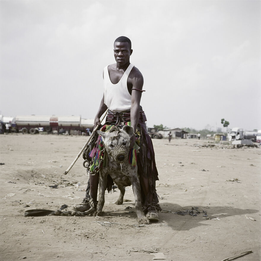 Jatto With Mainasara, Ogere-Remo, Nigeria, 2007, "The Hyena And Other Men"