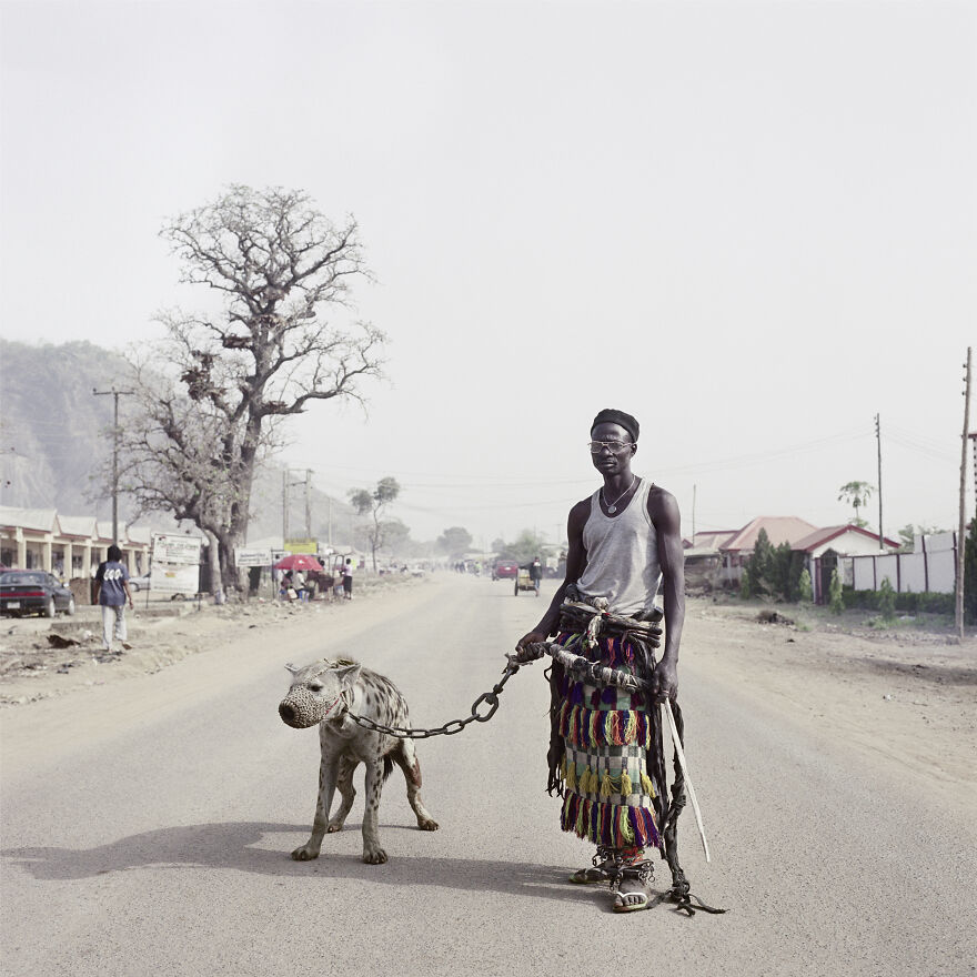 Mallam Galadima Ahmadu With Jamis, Nigeria, 2005, "The Hyena And Other Men"