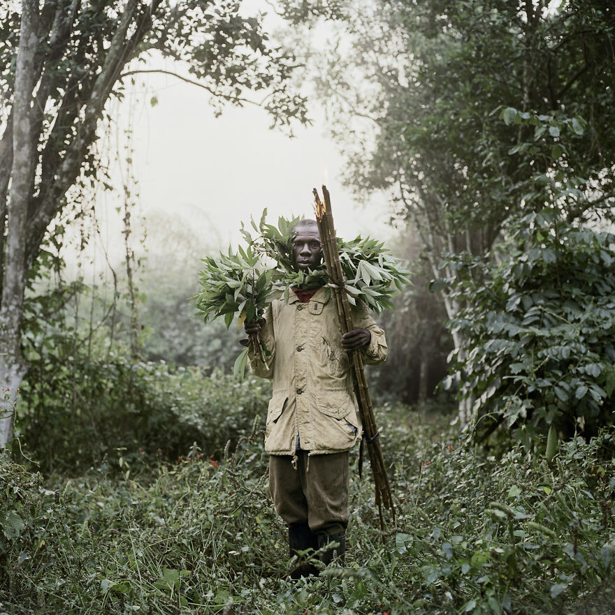 John Addai, Wild Honey Collector, Techiman District, Ghana, 2005, "Wild Honey Collectors"