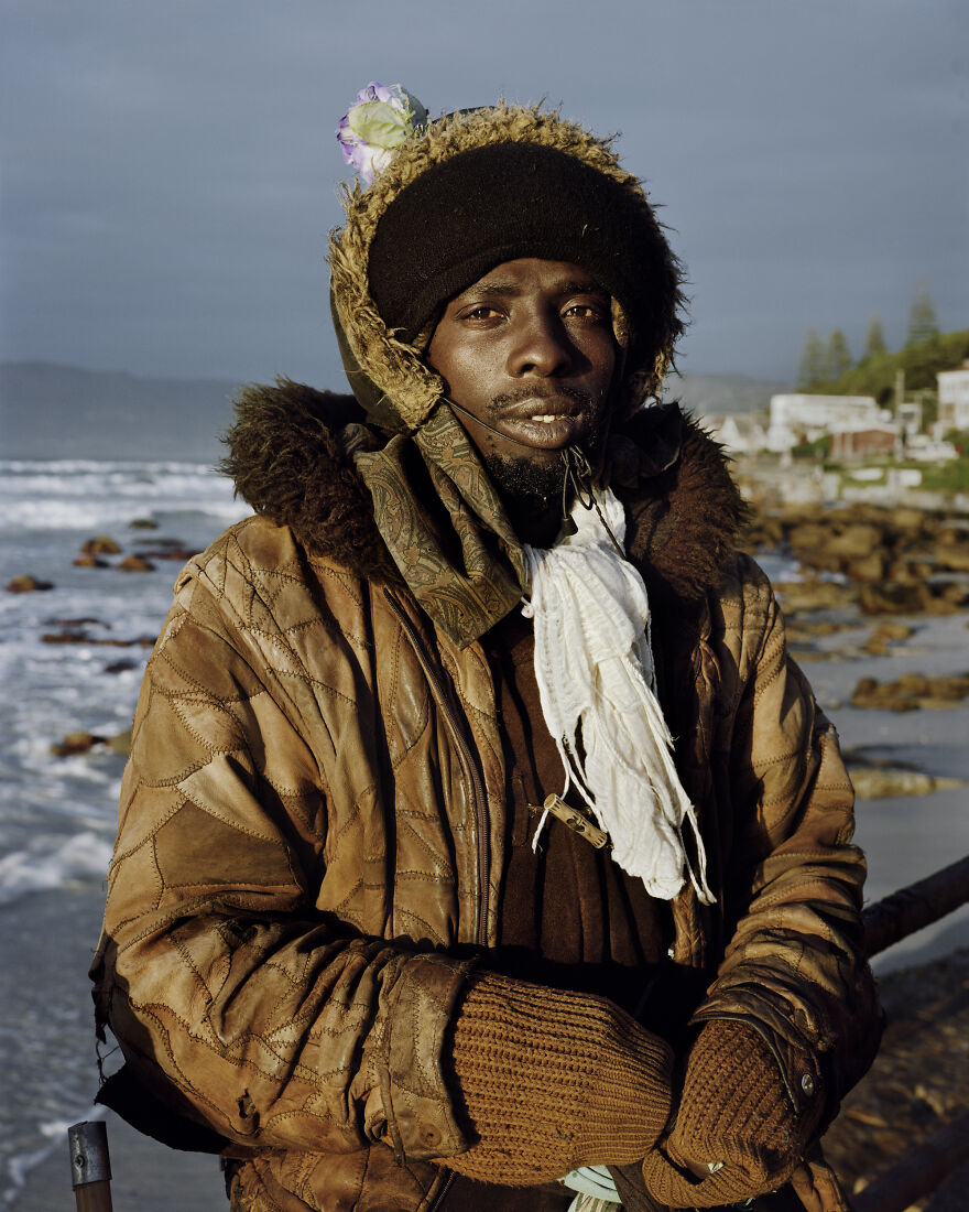 'bobo' On The Muizenberg Beachfront Where He Sleeps, 2008, "Kin"