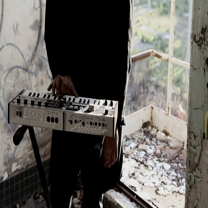 This Is My Russian Polyvoks Friendly Renamed "Wrath Machine". With It I Make Sweet Industrial Music