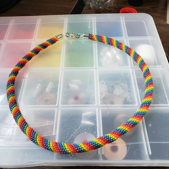 This Russian Spiral Necklace I Created