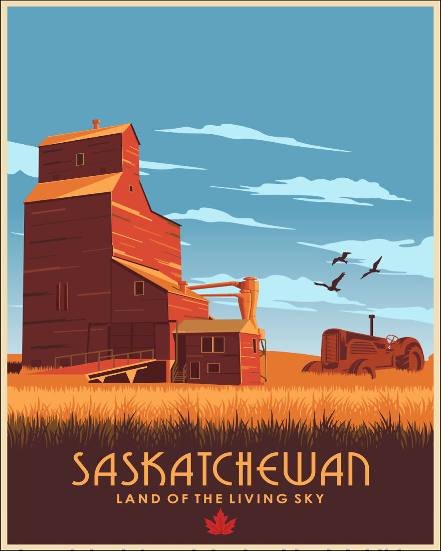 Saskatchewan For Some Might Sound Boring As It Is Indeed Flat, But Has So Many Fields And Open Sky So It Makes Up For The Lack Of Exciting Topography With The Night Stars