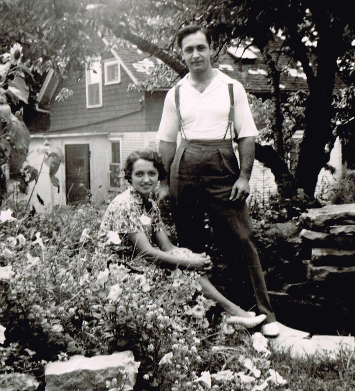 My Grandparents In The 1930's. Italian All The Way