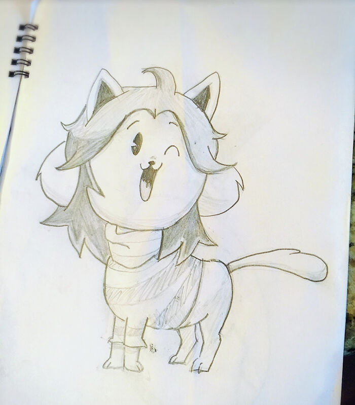 Temmie From Undertale!