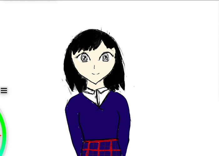 My Attempt At Drawing Manga On My New Drawing Tablet. (Not My Best.)